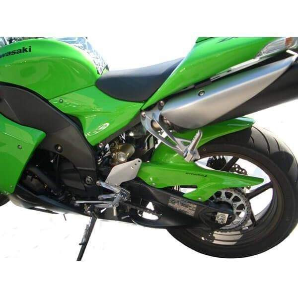 Pyramid Plastics Pyramid hugger | gloss green | kawasaki zx10-r 2006>2007